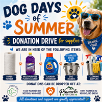 Dog Day's of Summer - Donation Drive