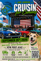 2nd Annual Cruisin' for Canines Fundraiser for A Dog's Dream.
