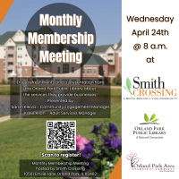 Monthly Membership Meeting (AM) Smith Crossing