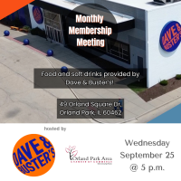 Monthly Membership Meeting (PM) hosted by Dave & Buster's