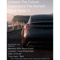 Tesla Business After Hours