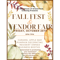 Fall Fest & Vendor Fair - Orland Park Crossing