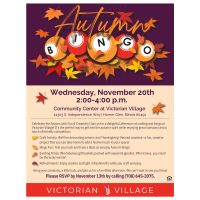 Autumn Bingo - Community Center at Victorian Village