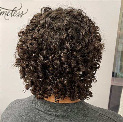 Curly Hair Cut at Salon 224 Curls Studio