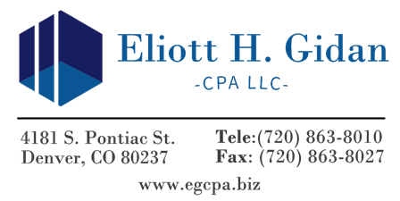 Eliott H. Gidan CPA LLC Eliott H. Gidan CPA LLC