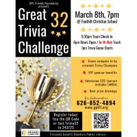 Great Trivia Challenge 32 - Glendora Public Library Friends Foundation