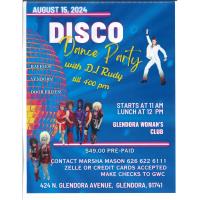 DISCO at Glendora Women's Club