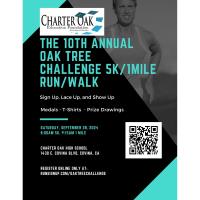 Charter Oak Ed Foundation 10th Oak Tree Challenge 5K/1Mile Run