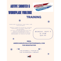 Violence in the Workplace and Active Shooter Training