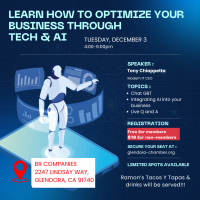 Optimize Your Business Through Tech & AI