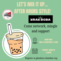 After Hours Mixer at Krak Boba