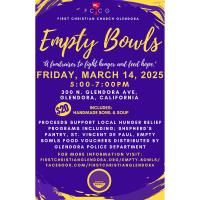 Empty Bowls - First Christian Church