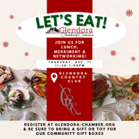 Monthly Lunch Mixer - Glendora Chamber