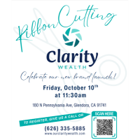 Clarity Wealth Ribbon Cutting