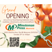 Ribbon Cutting for Minuteman Press