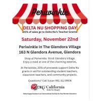 Delta Nu Shopping Day at Perwinkle