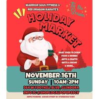 Holiday Market hosted by Warrior Soul Fitness & red Dragon Karate