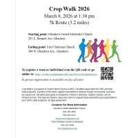 Crop Walk Save the date