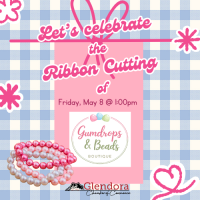 Ribbon Cutting for Gumdrops & Beads Boutique