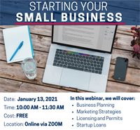 Starting Your Small Business Webinar