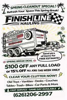 Finish Line Hauling  - Azusa 