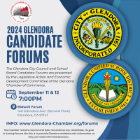 2024 Glendora City Council and School Board Candidate Forums