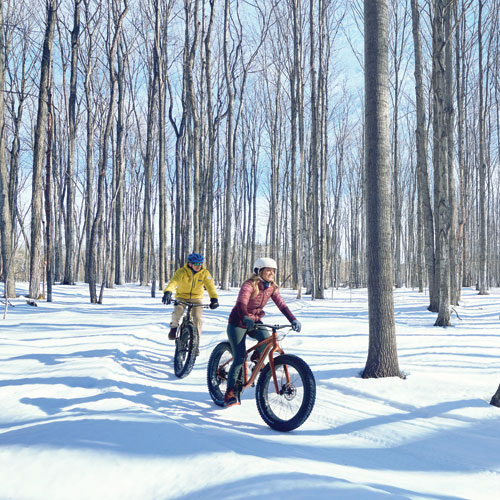Fat Tire Bike trails at Crystal Mountain