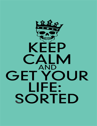 Death comes with paperwork! Getting organized when life is good makes it easier when life gets hard Death comes with paperwork! Getting organized when life is good makes it easier when life gets hard