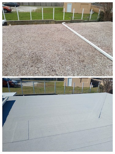 Flat roof replacement