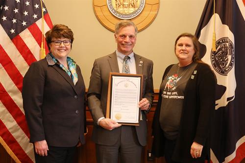 Wyoming Donate Life Month Proclamation 2023