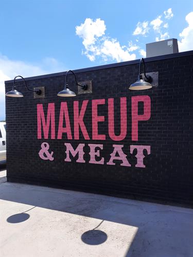 Makeup & Meat, painted