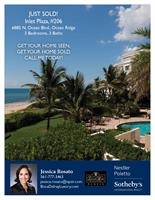 Direct oceanfront condo sold in Ocean Ridge, Florida