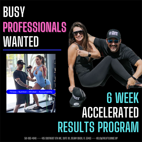 6 Week Accelerated Results Program for Busy Professionals