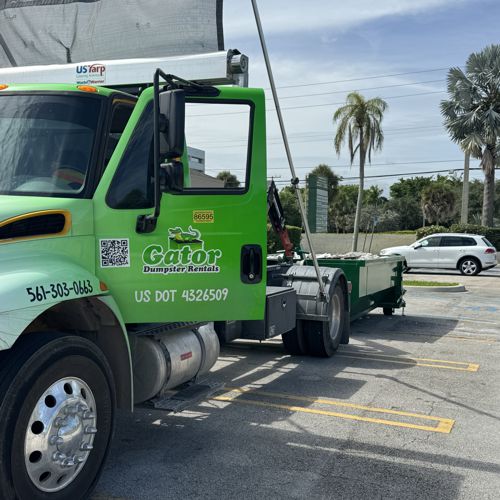 10-Yard Dumpster for title removal 10-Yard Dumpster for title removal