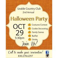 Uvalde Country Club 2nd Annual Halloween Party