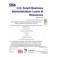 Financing Session on SBA's Guaranty Loan