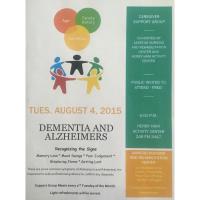 Caregiver Support Group ~ Dementia and Alzheimers