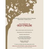 Briscoe-Garner Museum presents "An Evening in Old Uvalde"