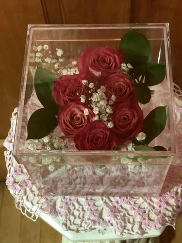 Acyclic Box of Roses