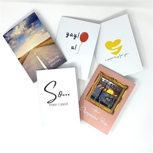 Greeting Cards, designed and printed in Madison, WI