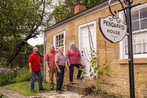 Guided tours of historic Pendarvis House