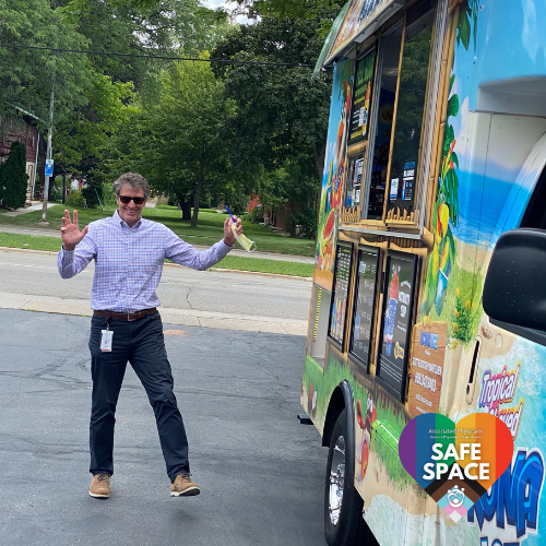 We like our patients and staff to have a little fun while they're with us! Sometimes, that means hiring a shaved ice truck.