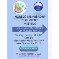 NORBCC MEMBERSHIP COMMITTEE MEETING