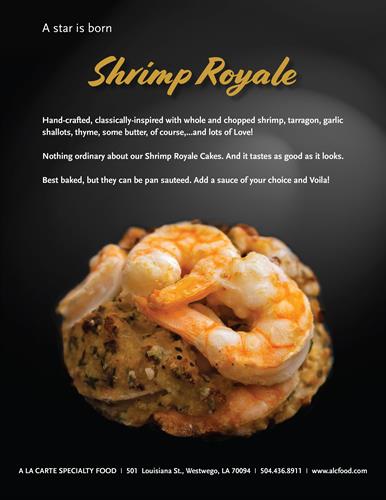 Shrimp Royale Cake