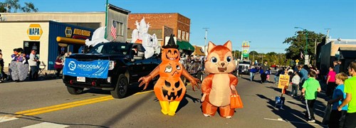 Nekoosa Homecoming Parade Float
