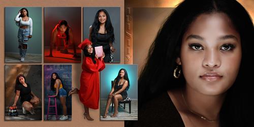 Senior Folio - all in Studio Portraits