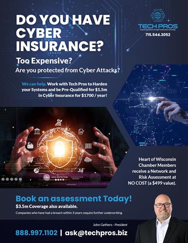 Partner with Tech Pros - Easy Cyber Insurance