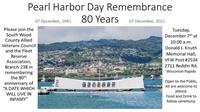 Pearl Harbor Day Remembrance Ceremony