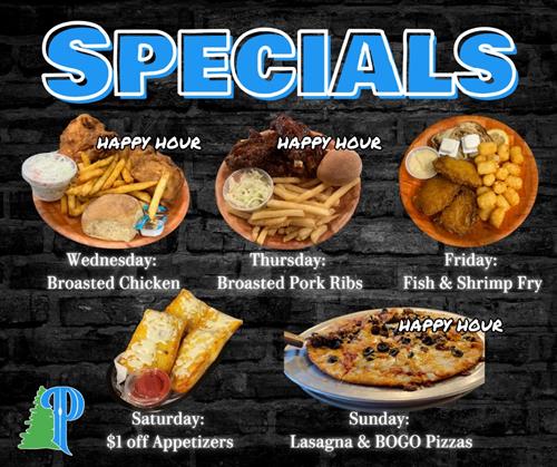 Check out our Weekly Specials!