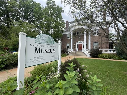 Exterior view of the South Wood County Historical Museum.